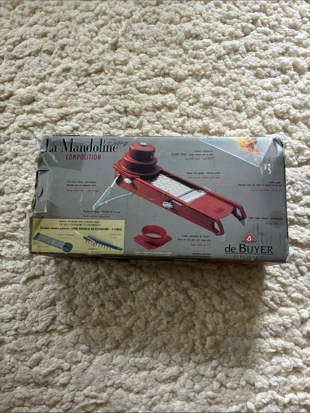La Mandoline Swing Red Kitchen Mandoline Slicer